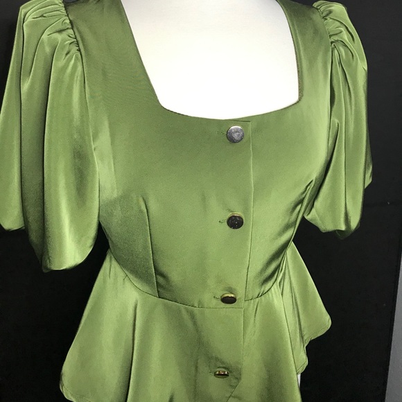 Olive top - Picture 3 of 5